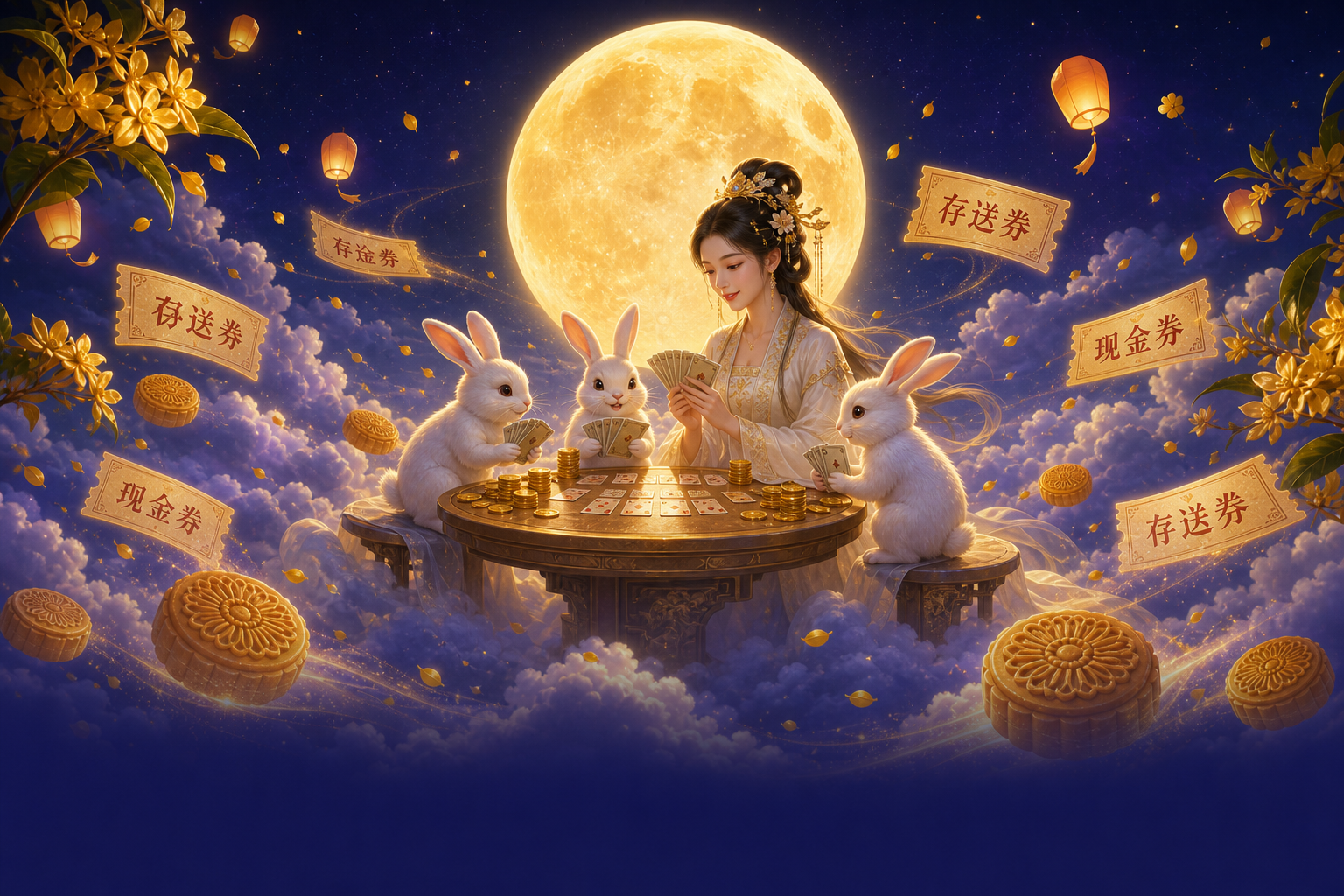 中秋赏月